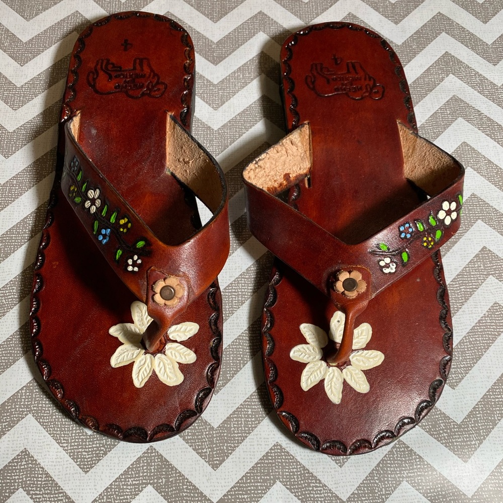 handmade sandals from mexico